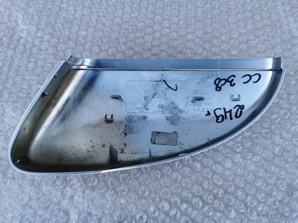 OEM CC-3C8-BAX-OBUDOWA Couvre-rétroviseur droit - Chrome satiné image 7