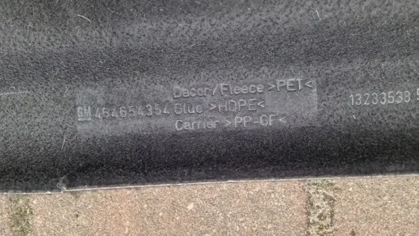 Estante maletero 3D Opel Corsa D OEM 13233538 - Usado image 6