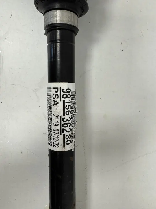 Peugeot 308 T10 III 1.2 THP Eixo de transmissão dianteiro direito 9815636280 image 2