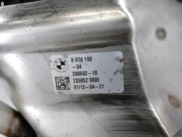 BMW OEM 64888592 Avgasrör Höger Bak Krom image 9