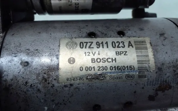 Motor de arranque 4X4 VW Phaeton 5.0TDI V10 image 8