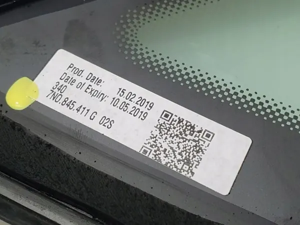 VW Sharan 2019 Janela triangular dianteira esquerda OEM 7N0845411 image 10