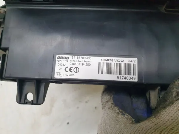 Module Boîte à Fusibles OEM 51740049 Fiat Panda II image 5