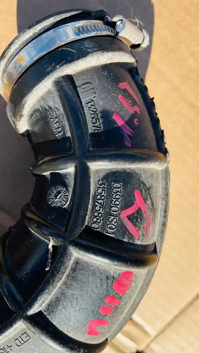 Opel OE 13265269 tubo de arrefecimento de ar image 2