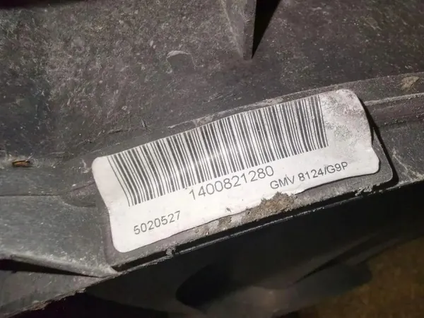 OEM 1497799080 Boîtier Ventilateur Peugeot Expert 2008 image 3