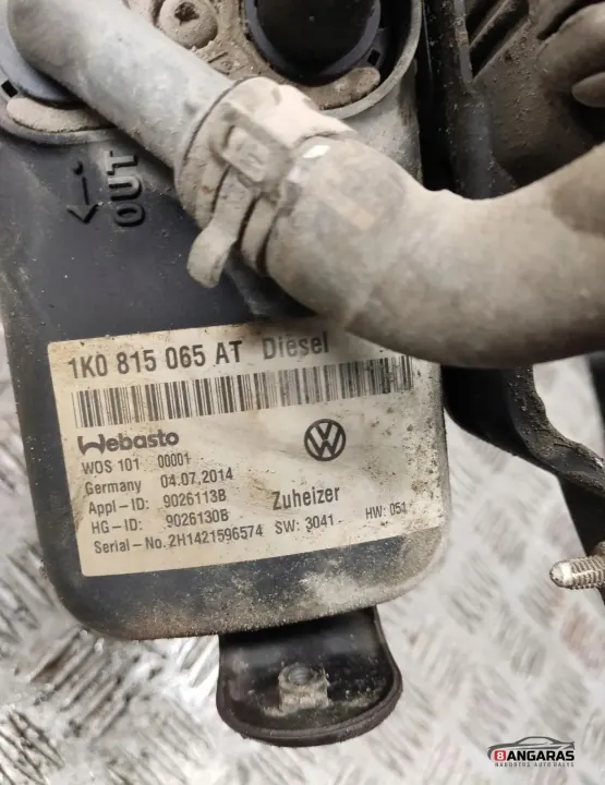 Webasto verwarming OEM 1K0815065AT voor VW Caddy III image 3