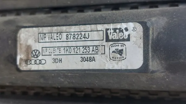 Kylare och Fläktset 1.2 1.4 TSI VW Golf V VI image 7