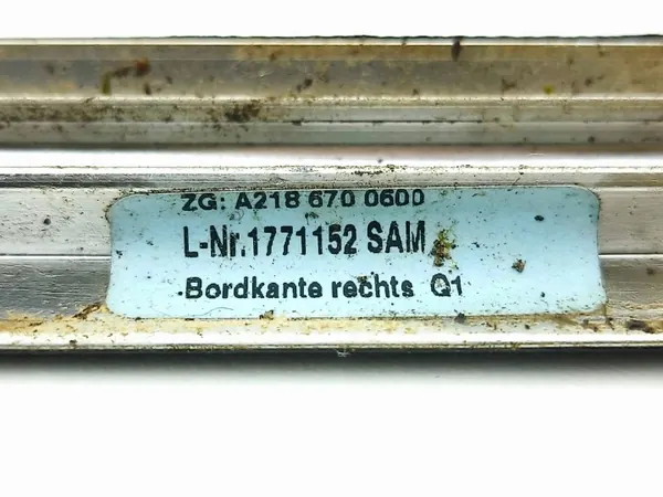 Junta ventana lateral Mercedes-Benz OEM A2186700600 image 7