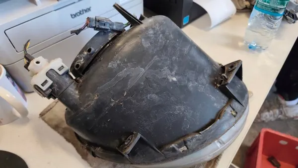 Daewoo Matiz linker koplamp OEM 222-1107L image 3