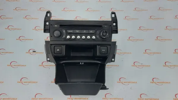 Rádio Citroen DS3 OEM 98041626XT Leitor CD Usado image 2