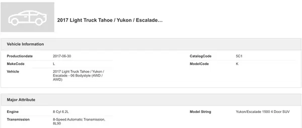 O2 CADILLAC ESCALADE IV 2014 Sensor de Nível de Suspensão Direito 23152099 image 4