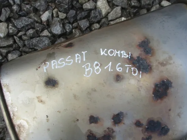 OEM TŁUMIK KOŃCOWY RURA PRZEPUSTNICA WYDECHU WYDECH VW PASSAT B8 1.6 TDI KOMBI image 8