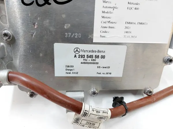 Módulo de carga Mercedes-Benz A2935455600 Usado image 5