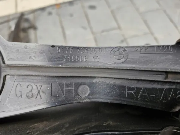 Joint de compartiment moteur BMW OEM 7349602 - 4pcs image 3