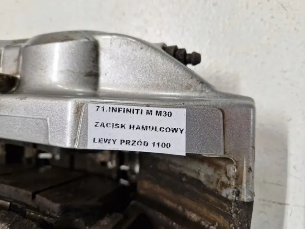 INFINITI M M30 3.0 D Vasemman Etujarrusatulan 4 Piston OEM image 6