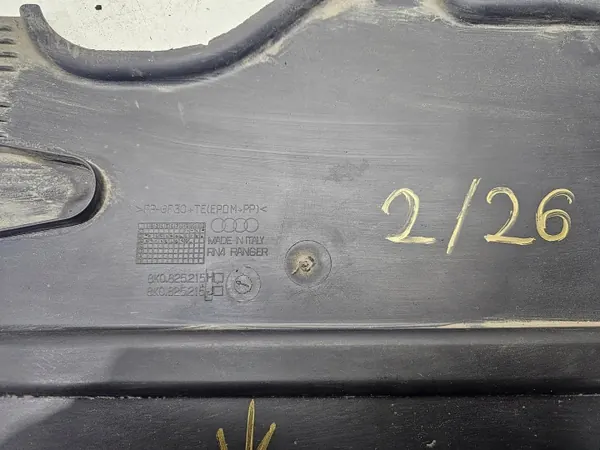 Protection Sous-Caisse Audi A4 B8 A5 Arrière Gauche OEM 8K0825215H image 9
