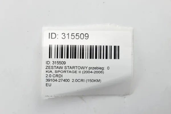 KIA Startersatz OEM 39104-27400 für Sportage II 2.0 CRDI image 10
