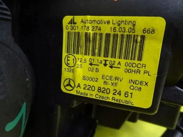 Xenon Koplamp Rechts Voor Mercedes W220 02-05 A2208202461 image 5