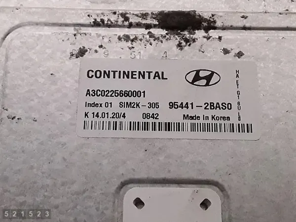 ECU Hyundai OEM 954412BAS0 pour Ioniq 2021 Hybride image 4