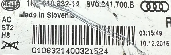Farol de Neblina Dianteiro Audi A3 8V 06.12 8V0941700B image 5