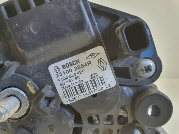 Vaihtovirtageneraattori Dacia Sandero 0.9 TCE OE 231002854R image 2