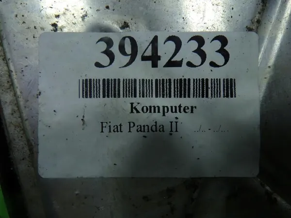 FIAT PANDA II 1.1 8V Unidade de Controle do Motor 55196261 image 5