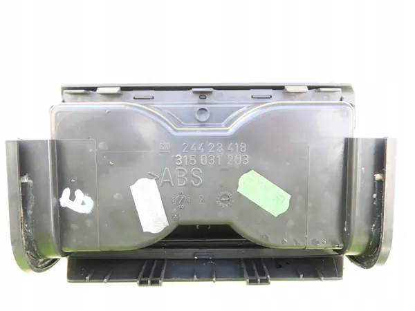 Compartiment de rangement noir avec rouleau Opel Vectra C Signum image 3