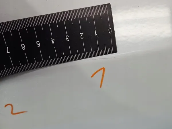 Vänster Bakdörr Volvo V40 II 12- Vit 707-46 image 3