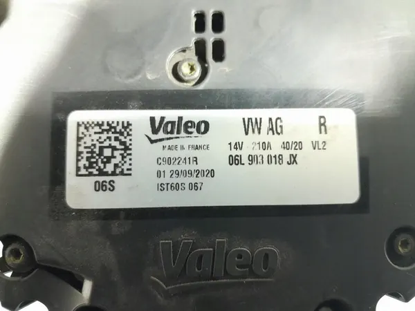 AUDI A6 C8 2.0 TFSI Alternator 210A 06L903018JX image 5