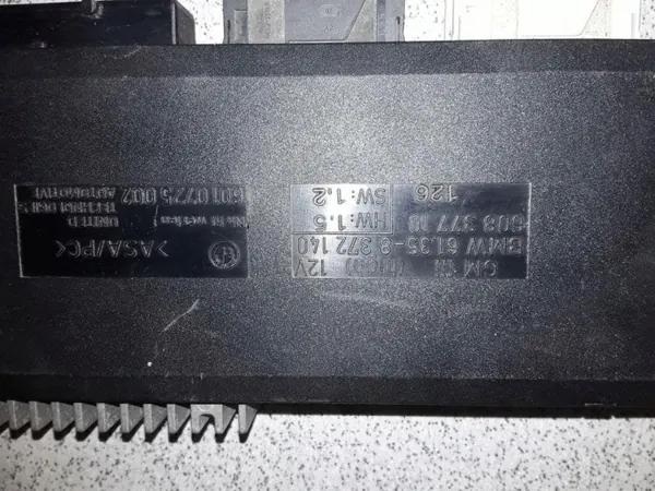 BMW Mukavuusmoduuli OEM 65358372140 5-sarjalle image 3