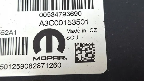 Contrôleur ASC Jeep Compass 2019 00534793690 image 5