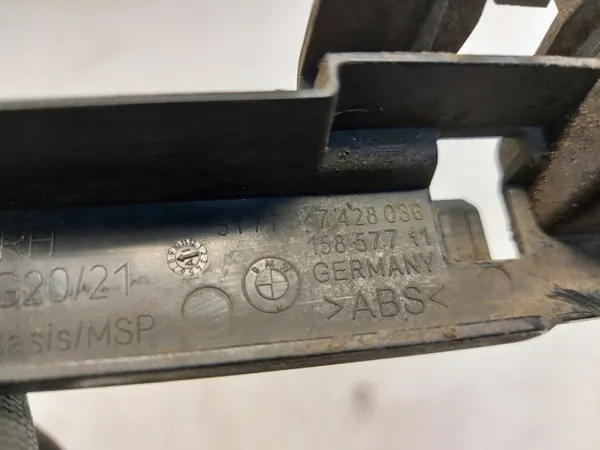 BMW OE 7428036 Front rechts Kotflügel Schiebehalterung image 3