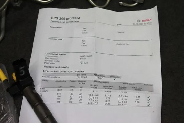 Sistema di alimentazione BMW G30 G11 G01 G15 4.0D Iniettori Pompa image 3