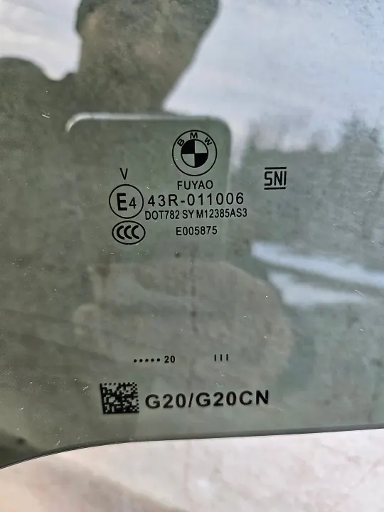 BMW G20 Rechter Achterruit OEM SZYBA PRAWA TYŁ image 4