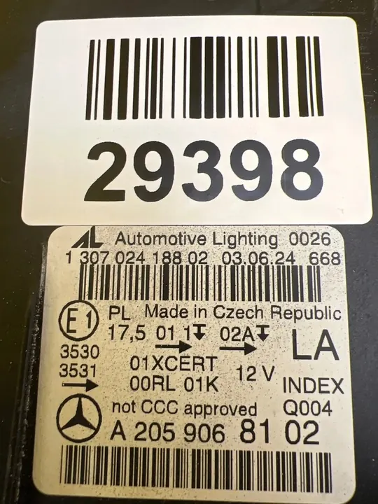 Linker Koplamp Mercedes C-Klasse W205 Full LED ILS A2059068102 image 2