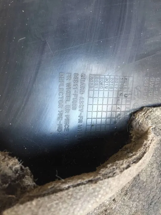 KIA SPORTAGE IV Etu Vasemman Lokasuoja 86813-F1000 image 5