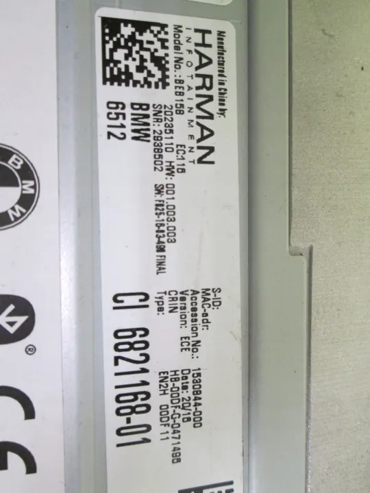 BMW OEM 6821168 Radio Head Unit - Gebruikt image 4