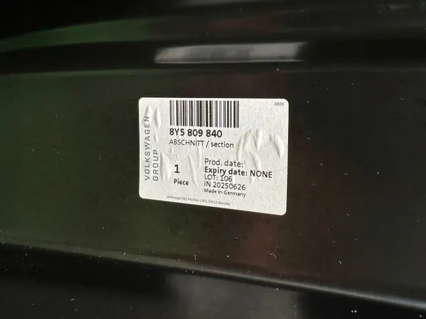 OEM 8Y5809840 Rechte Dachstützenabdeckung für Audi A3 8Y image 10