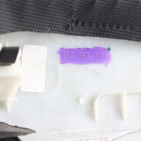 Audi TT Ulkoinen B-pilarin Peite Vasen OEM 8S8867233A image 10