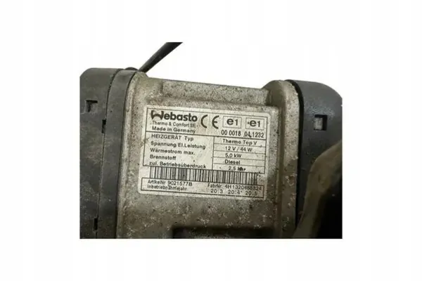 Gebrauchter VW Webasto Heizer OEM 4H1320488824 Passat image 7