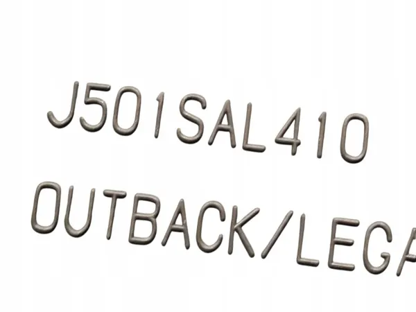 Subaru Outback Bestuurdersmat Set OEM J501SAL410 image 7
