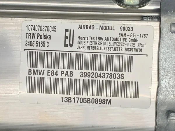 Salpicadero OEM LORK-1762-57548 con airbag pasajero BMW E84 image 8
