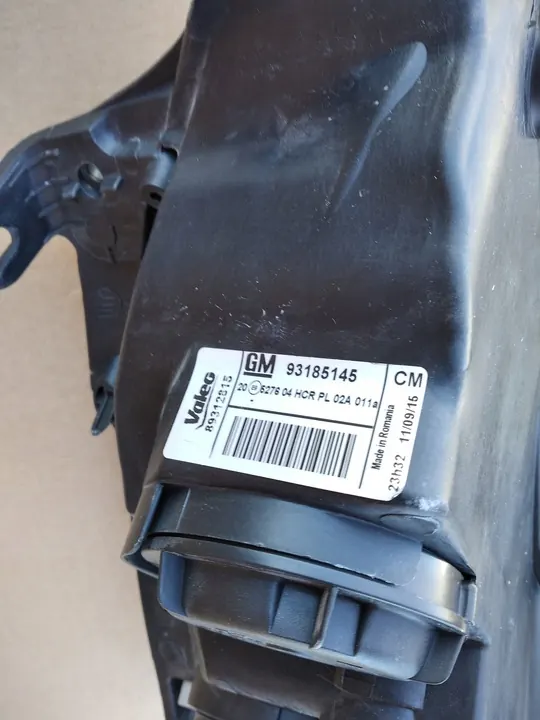 Faros Izquierdo Opel Corsa C - nuevo, 93185145 image 5