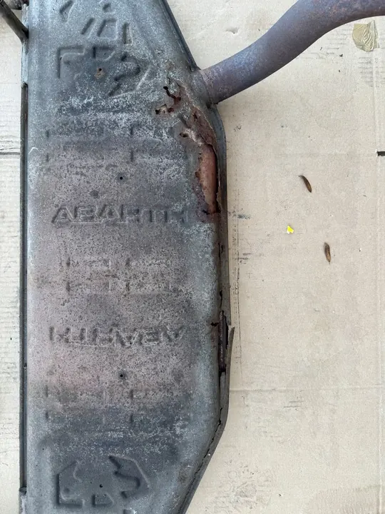 Exhaust Muffler Fiat 500 Abarth 51817962 image 2