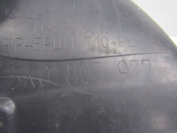 VW Golf VI Left Wheel Arch 5K0805977 image 7