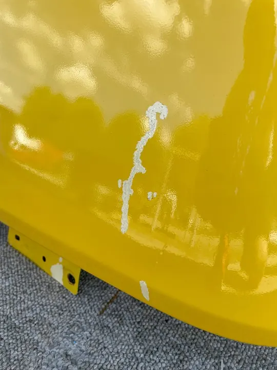 VW CRAFTER 06- Paraurti Anteriore Destro Giallo image 4