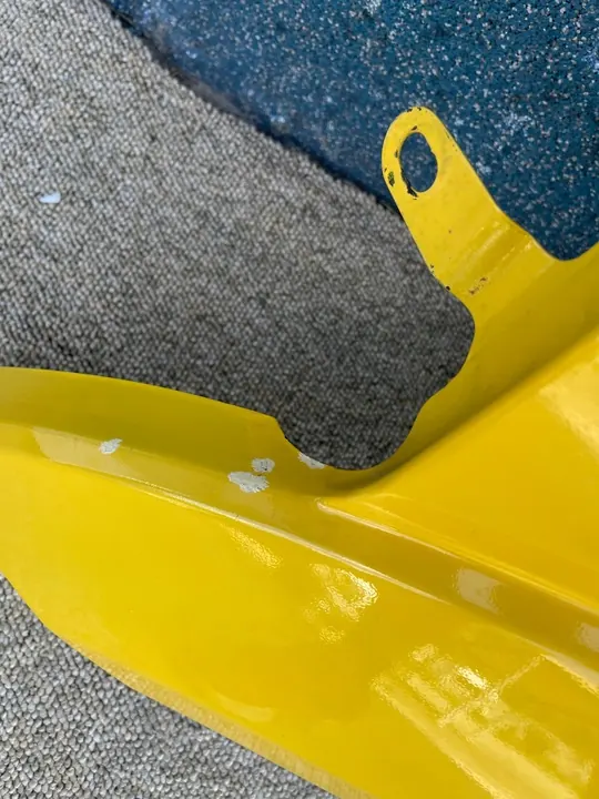 VW CRAFTER 06- Paraurti Anteriore Destro Giallo image 8