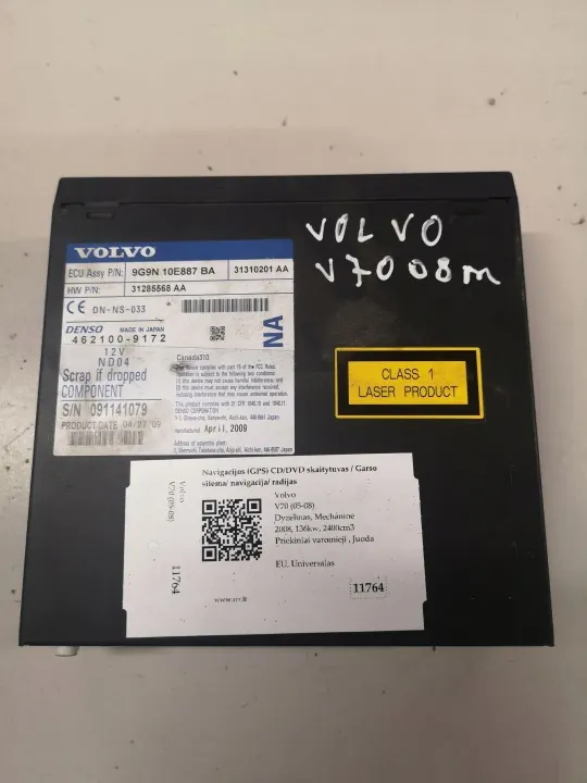 Changer CD d'occasion OEM 4621009172 pour Volvo V70 II image 2