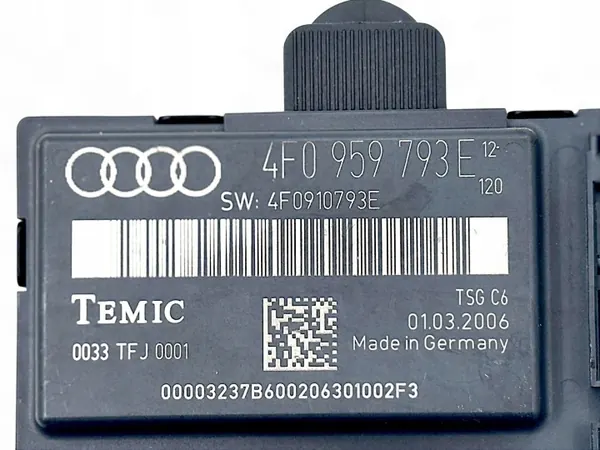 OEM 4F0959793E Audi A6 S6 C6 Etu vasen oven moduuli image 3
