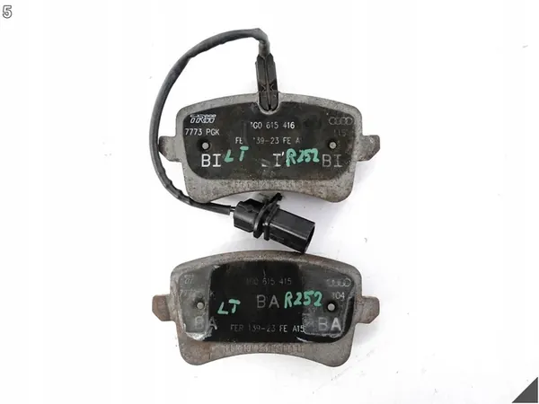 AUDI A7 S7 A6 A8 Remschijven + Blokken Achter OEM 4H0615601H image 6